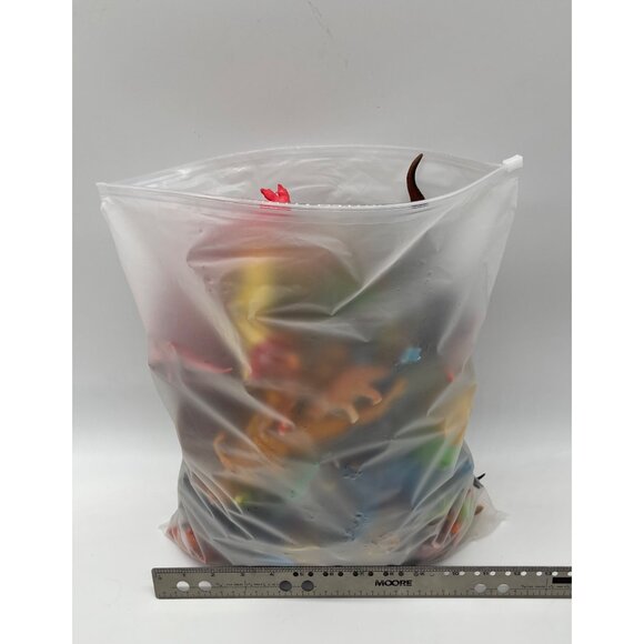 Bulk Lot Of Assorted Plastic Dinosaur Toys Figures 5.6 Lbs Mixed Colors & Sizes - Picture 5 of 6